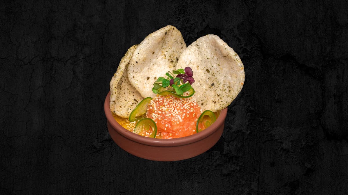 Salmon Tartare menu item